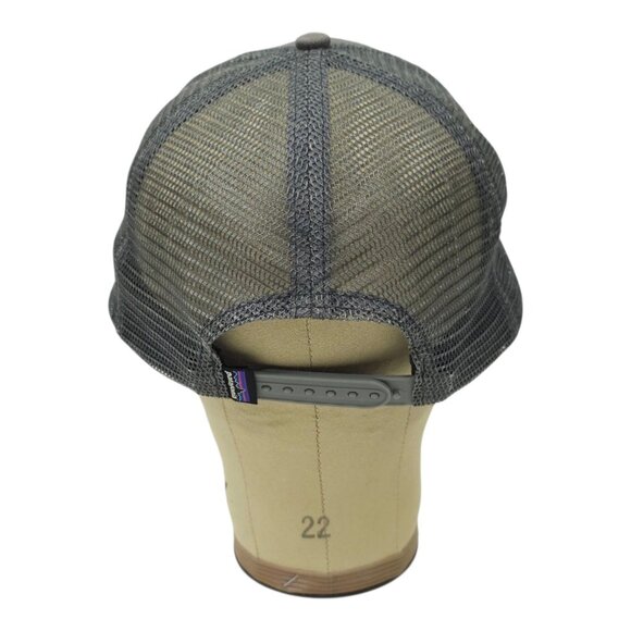 Patagonia Mesh Snapback Cap Trucker Baseball Outdoor Embroidered Patch Logo Hat - Picture 4 of 13